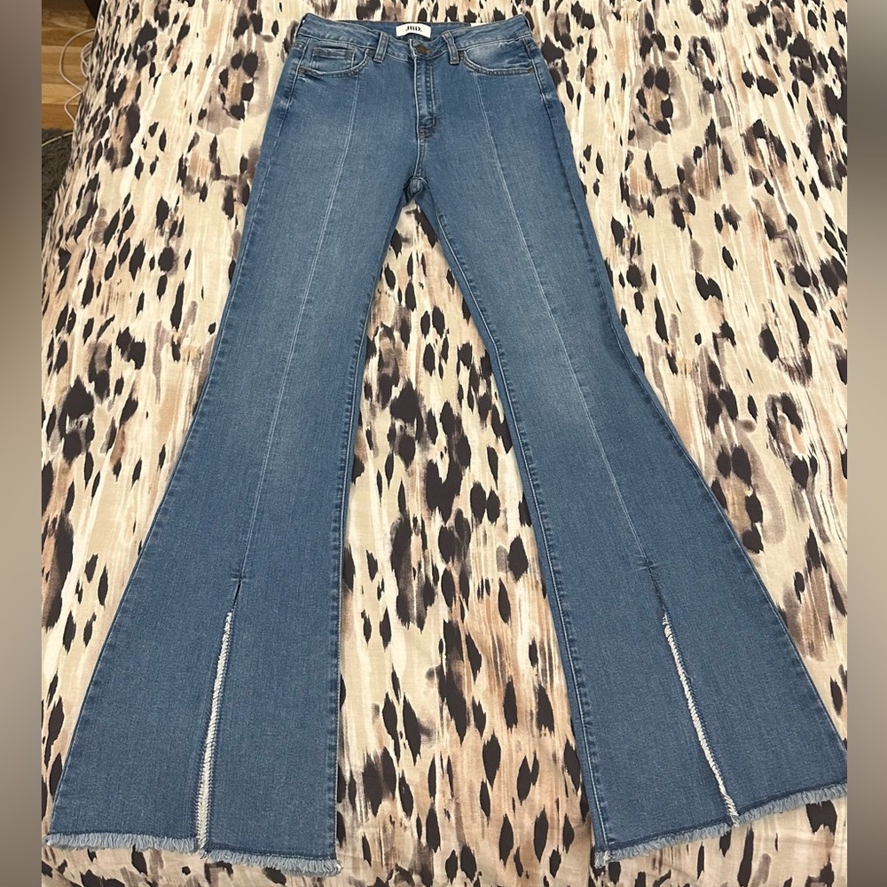 Blue Flared Jeans